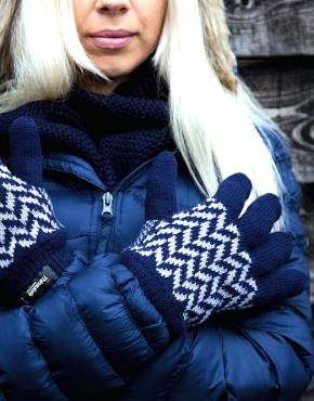 Result Pattern Thinsulate Glove