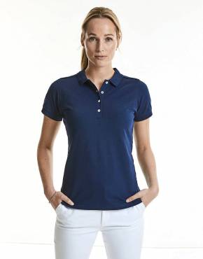 Ladies' Fitted Stretch Polo