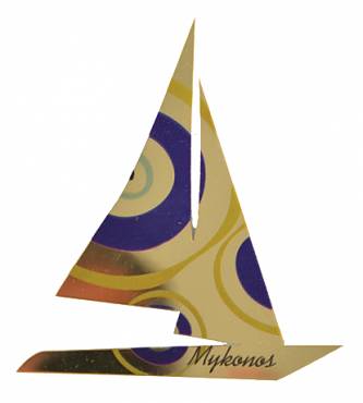 Μαγνήτης Plexiglass Καράβι